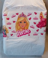 Mega Adult Disposable ABDL diaper- Barbie-READ DESCRIPTION FULLY