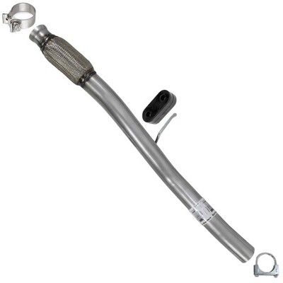 Stainless Steel Exhaust Pipe fits: 2014-18 Silverado & Sierra 1500 5.3L 143.5''WB