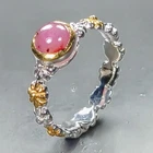 Jewellery Ruby Ring 925 Sterling Silver Size 6 /R461855