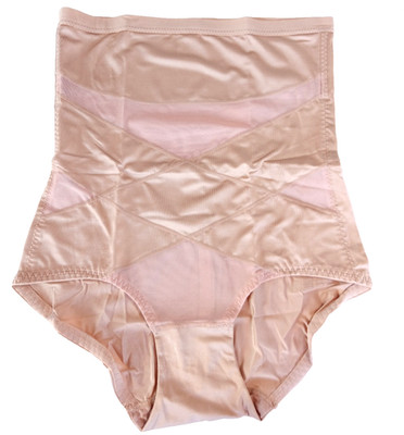 JML Velform Cross Compression Shaper Panty Girdle Beige Nude S NEW