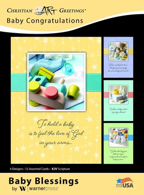 Warner Press Card-Boxed-Baby Blessings Assorted Baby Congratulations (KJV) (Box 
