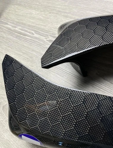 Honeycomb Carbon Fiber Mirror Cover Cap Replacement for BMW F90 M5 F91 F92 F93