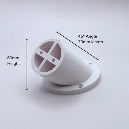 Wall Mount Kit for EufyCam 3 EufyCam 3C/2, 2C Pro For Arlo 2/3 Camera Brackets - Foto 4 di 10