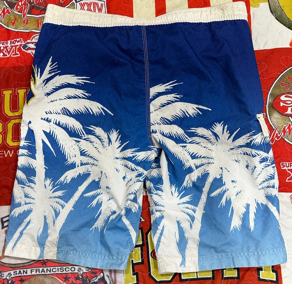Vintage 90s Corona Beer Swim Trunk /Spell Out Board Shorts Mens XL - Image 2 of 4
