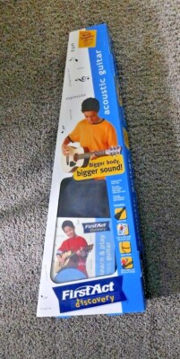 First Act Discovery Acoustic 30'' Guitar Beginner Starter Pack XTRA SET OF STINGS
