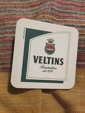 VELTINS GERMAN BEER, BEERMAT/COASTER NEW-UNUSED -GV 110613
