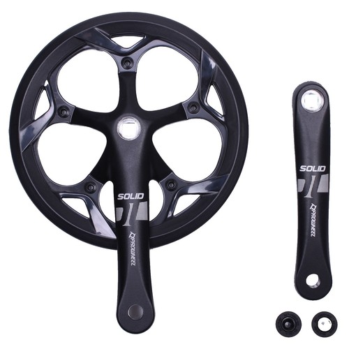 Guarnitura Promax HF-2 BMX 177.5mm – Alluminio Forgiato 6061-T6, Mandrino 24mm (senza Corone) - Foto 5