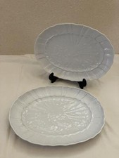 Meissen Maxim De Paris Cygne Blanc Plat Ovale 30cm×22cm Lot de 2 Pièces Occasion