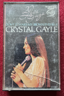 CRYSTAL GAYLE DON'T IT MAKE MY BROWN EYES BLUE MUSIC CASSETTE TAPE USED