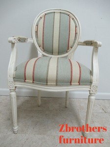 Ethan Allen Swedish Homes Painted Living Room Lounge Arm Chair