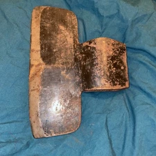 Antique Kelly Axe Mfg. Co  Broad Axe. 11” Tall and 8 “ Wide Original Paint Used
