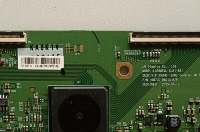 Carte T-Con Sony 6871L-4352B – Pour XBR-49X800D – Ouverte Jamais Utilisée