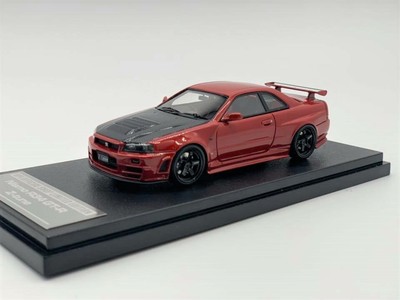 1 43th Hpi Nissan Skyline R34 Gtr Z Tune Red Free Shipping Mr r Ebay