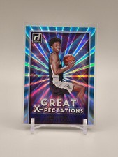 Joshua Primo 2021-22 Donruss #3 Rookie Great X-Pectations Teal Holo Laser