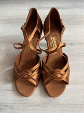 NEW International Dance Shoes Mia, Women's Latin Heels, Size 7 UK,  3" Heel