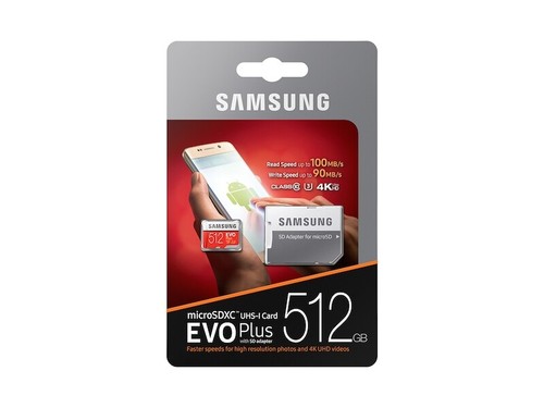 Karta Samsung 512GB EVO Plus Micro SD U3 Class 10 z adapterem - Zdjęcie 6 z 6
