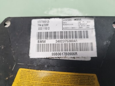 BMW 3er E36 Sicherheitsmodul Tür Rechts Türmodul 348237538041 | eBay 