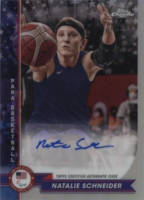 2024 Topps Chrome U.S. Olympic & Paralympic Team and Hopefuls - Natalie Schneider #AU-NS