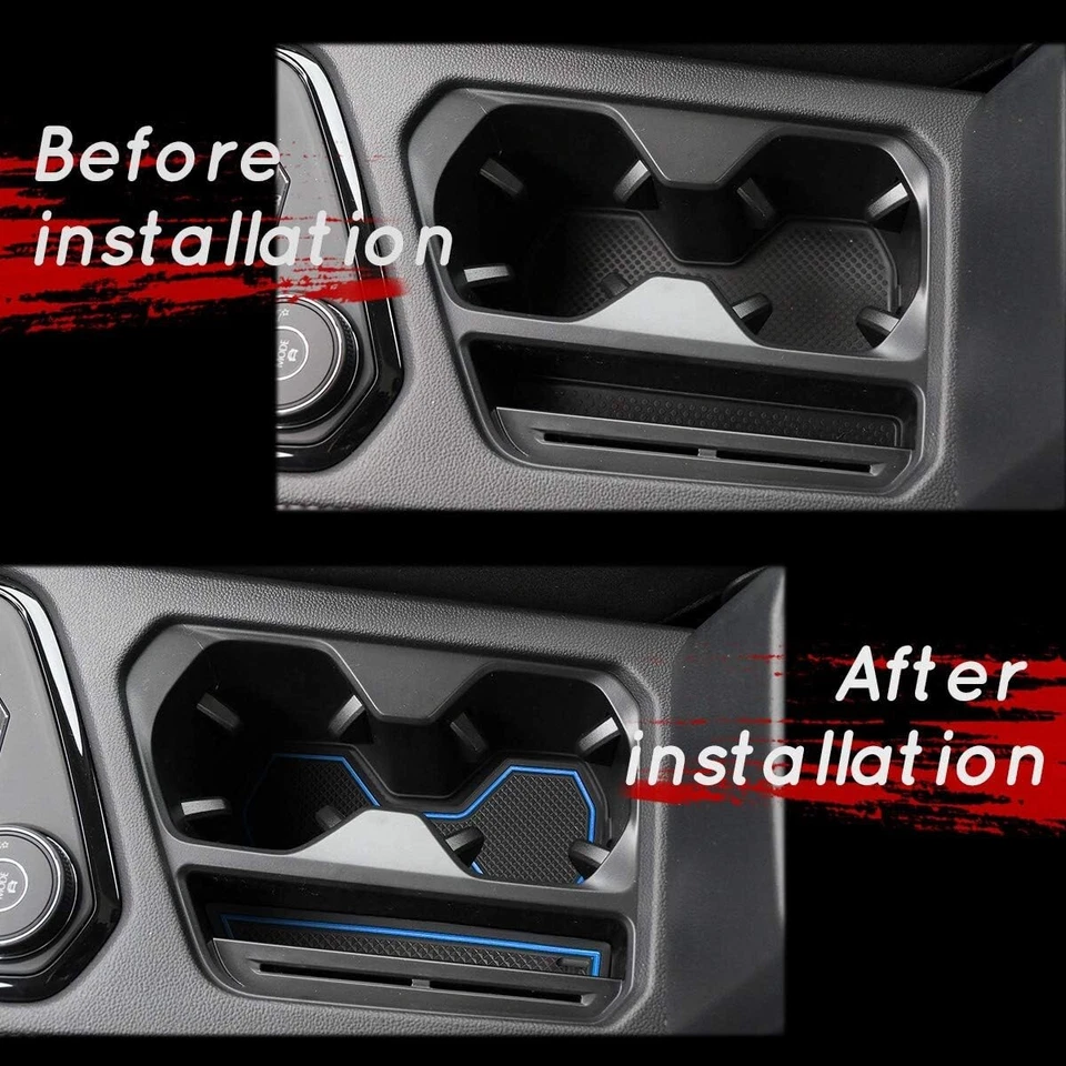 Auovo para Volkswagen VW Tiguan 2024 2023 2022 2021 2020-2018 inserção porta-copo - Imagem 2 de 4