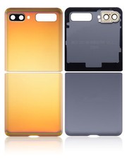 Replacement Back Cover Glass With Camera Lens For Samsung Galaxy Z Flip 4G F700