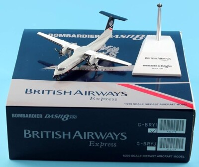 British Airways Express Bombardier Dash8-300 G-BRYI JC Wings 1:200