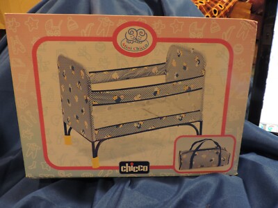 BRAND NEW OLD STOCK CHICCO BABY DOLL SLEEPER BED W/ CARRYING CASE LOOK