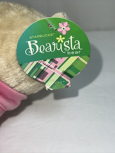 Starbucks Bearista Preppy Summer Vacation Girl Bear Plush Toy 2007 NWT - Picture 3 of 7
