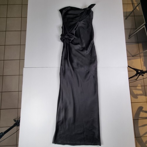 Camilla and Marc Black Dress Size AU 10 / US 6 Karsten Knot Floor Length Gown - Picture 3 of 22