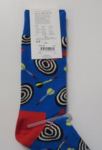 Happy Socks Men's Classic Crew Sock, Shoe Size 10 - 13 Soft Cotton 1 Pack - Picture 485 of 505