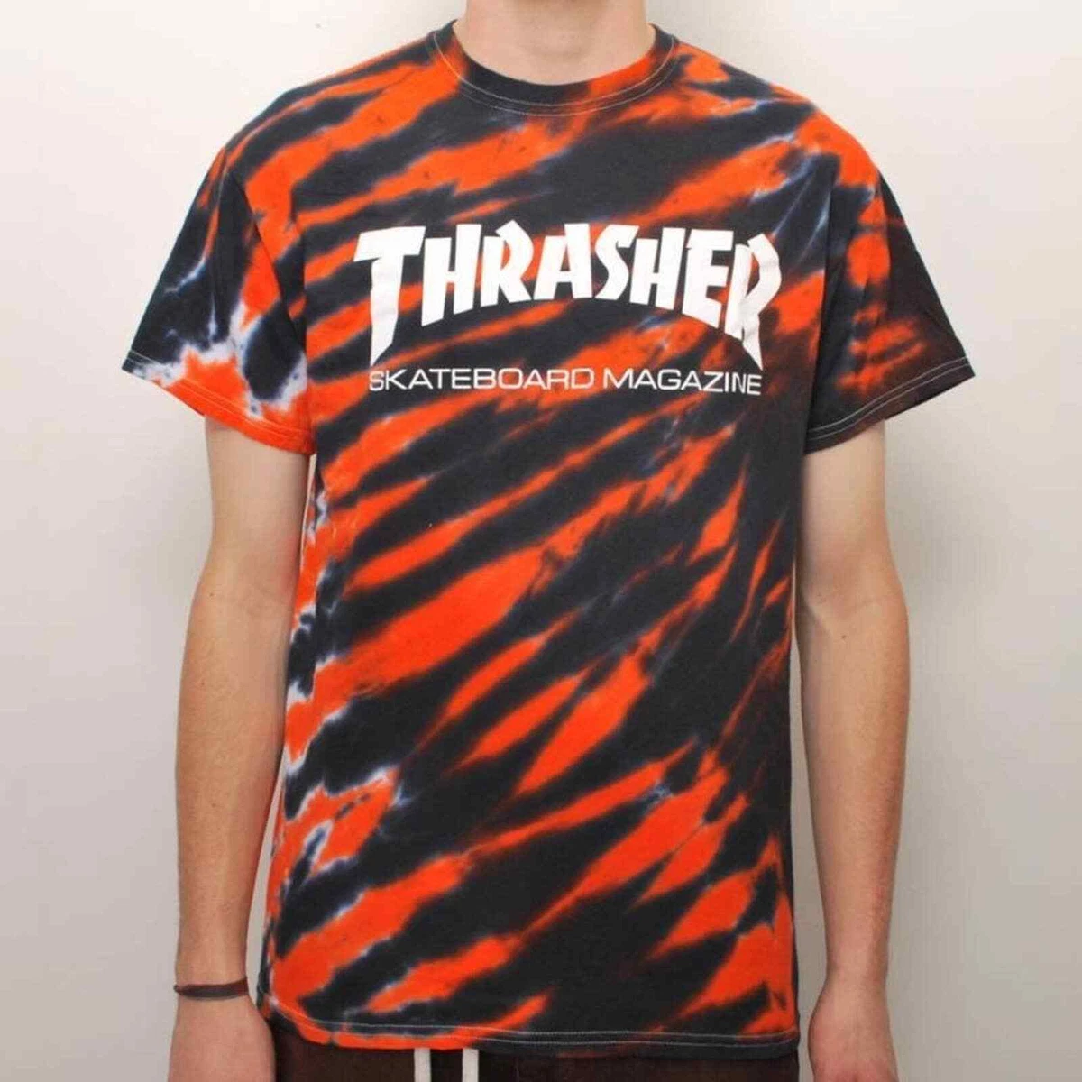 Tie dye cheap thrasher shirt