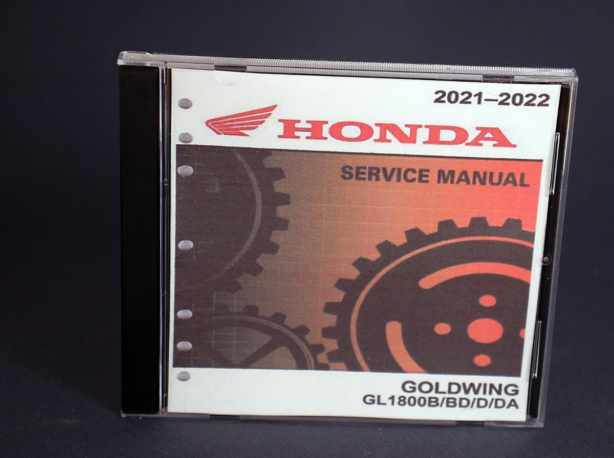 2021-2022 Honda GOLDWING GL1800 D/DA/B/BD Service Manual
