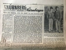 1954 Mistrzostwa Świata w Piłce Nożnej, seria artykułów Norymberga den Nürnberger czas od 1899,8 arkusz