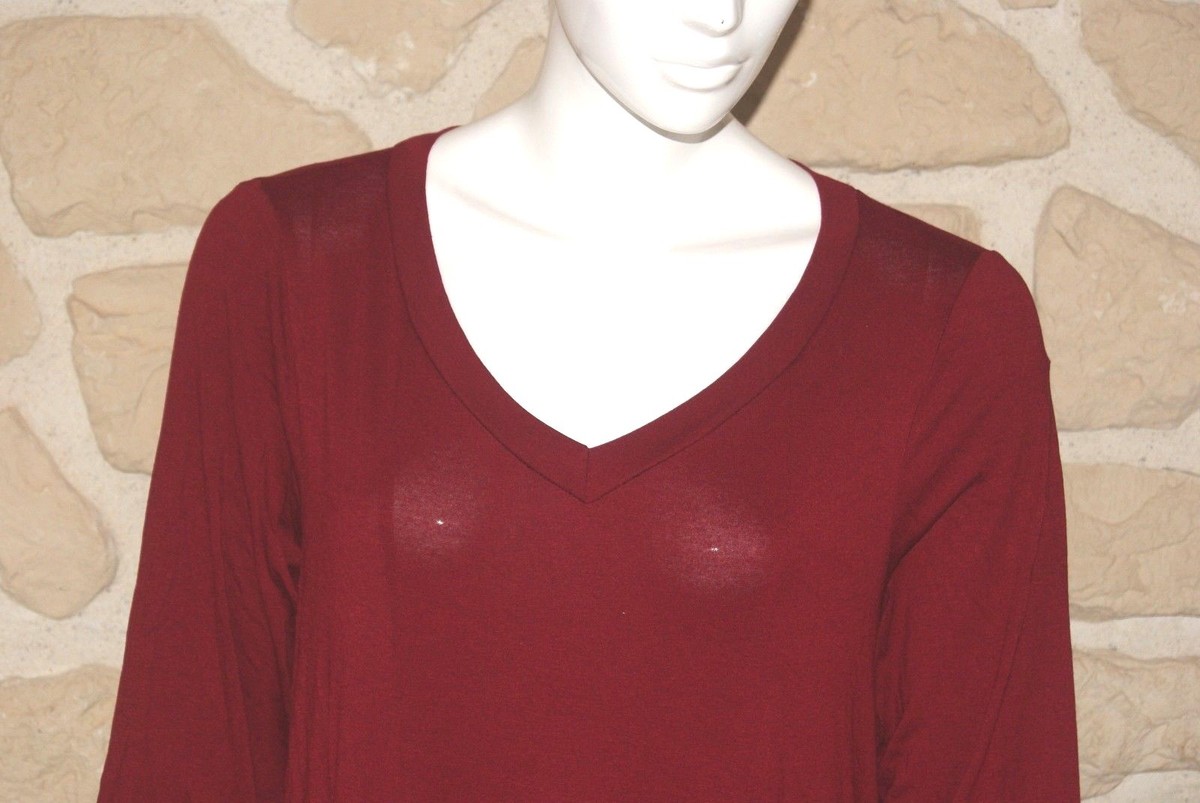 Robe Bordeaux An Vito Taille XL - Neuve Avec étiquettes - Longueur Genou