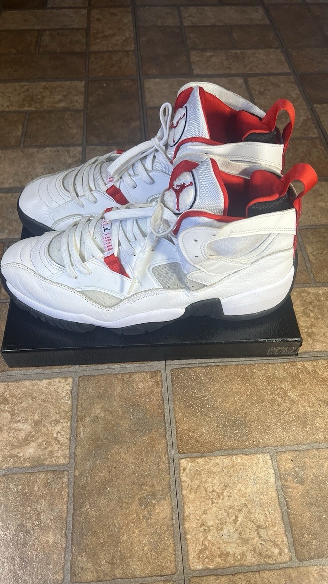 Nike Air Jordan Jumpman Two Trey White Red Black Shoes DO1925-160