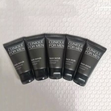 5x Clinique For Men Face Scrub 1 oz Travel Size Each Total 5 oz