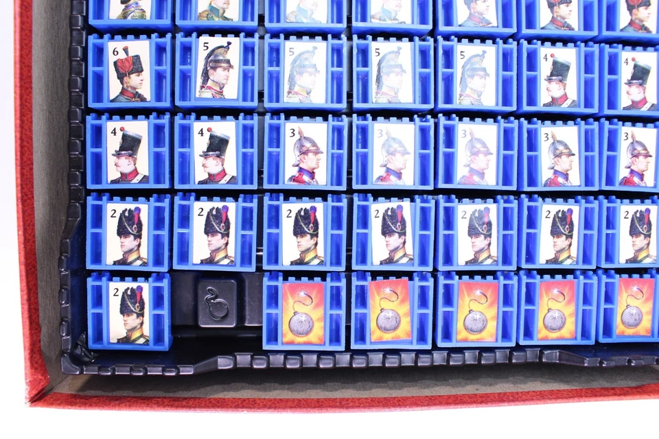 VTG 1999 Stratego Board Game Milton Hasbro Capture The Flag Strategy Battle READ - Image 3 of 4