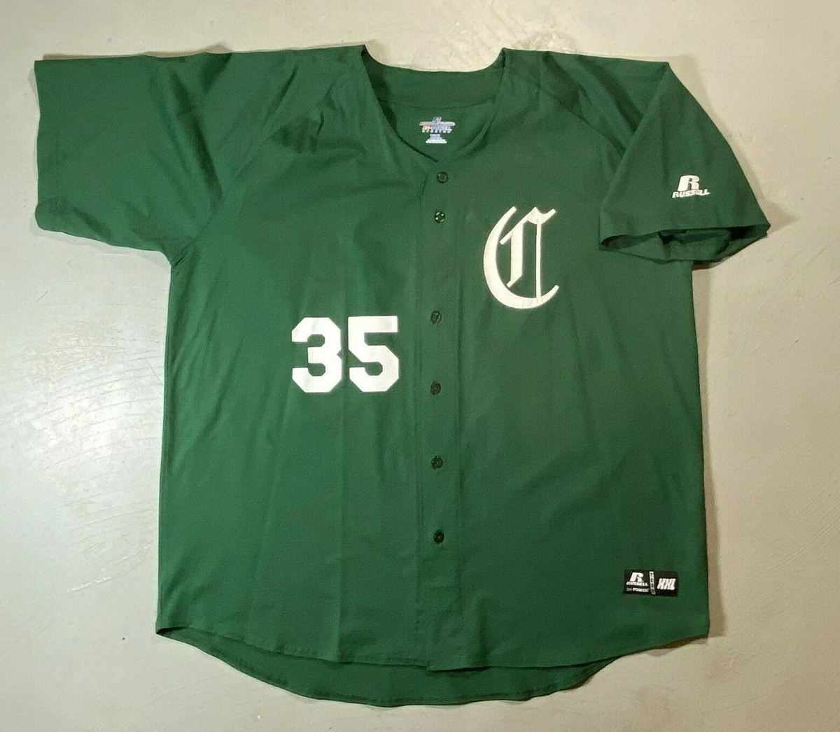 Russell Athletic Cincinnati Reds #35 GREEN St. Patrick's Day Baseball  Jersey XXL