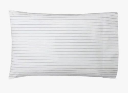 Ralph Lauren Polo Two KING Pillowcases Spencer Stripe Sateen SAGE GREEN $85 - Picture 1 of 5