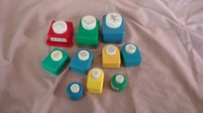 Lot Of 10 Corner Paper Punches , confetti punch Scrapbooking