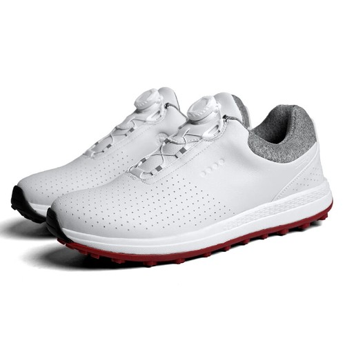 Zapatos de golf transpirables para hombre cómodos al aire libre antideslizantes impermeables zapatos para caminar - Imagen 7 de 25