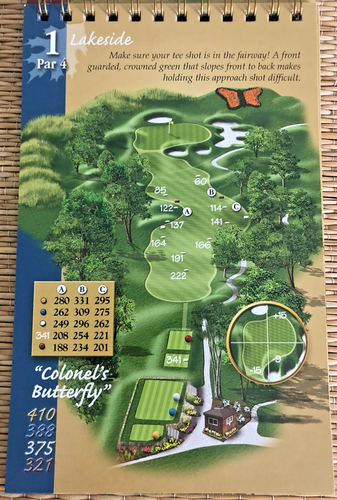CANTIGNY 27-HOLES - Players' Book - Brand New - Yardage Book - See Details - Picture 5 of 11