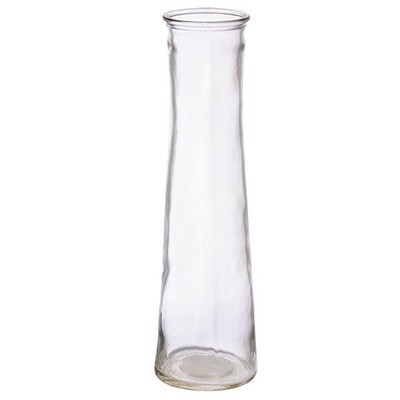 24 Pk Clear Glass Tapered Bud Vases 9 In Wedding