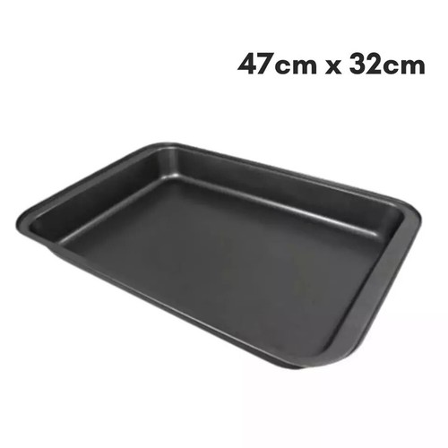 Extra Large Non Stick Oven Baking Roasting Pan Cooking Dish Roast Tin & Trays UK - Picture 12 of 12