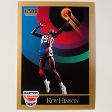 1990 SkyBox #181 Roy Hinson   New Jersey Nets Basketball Card Tc2