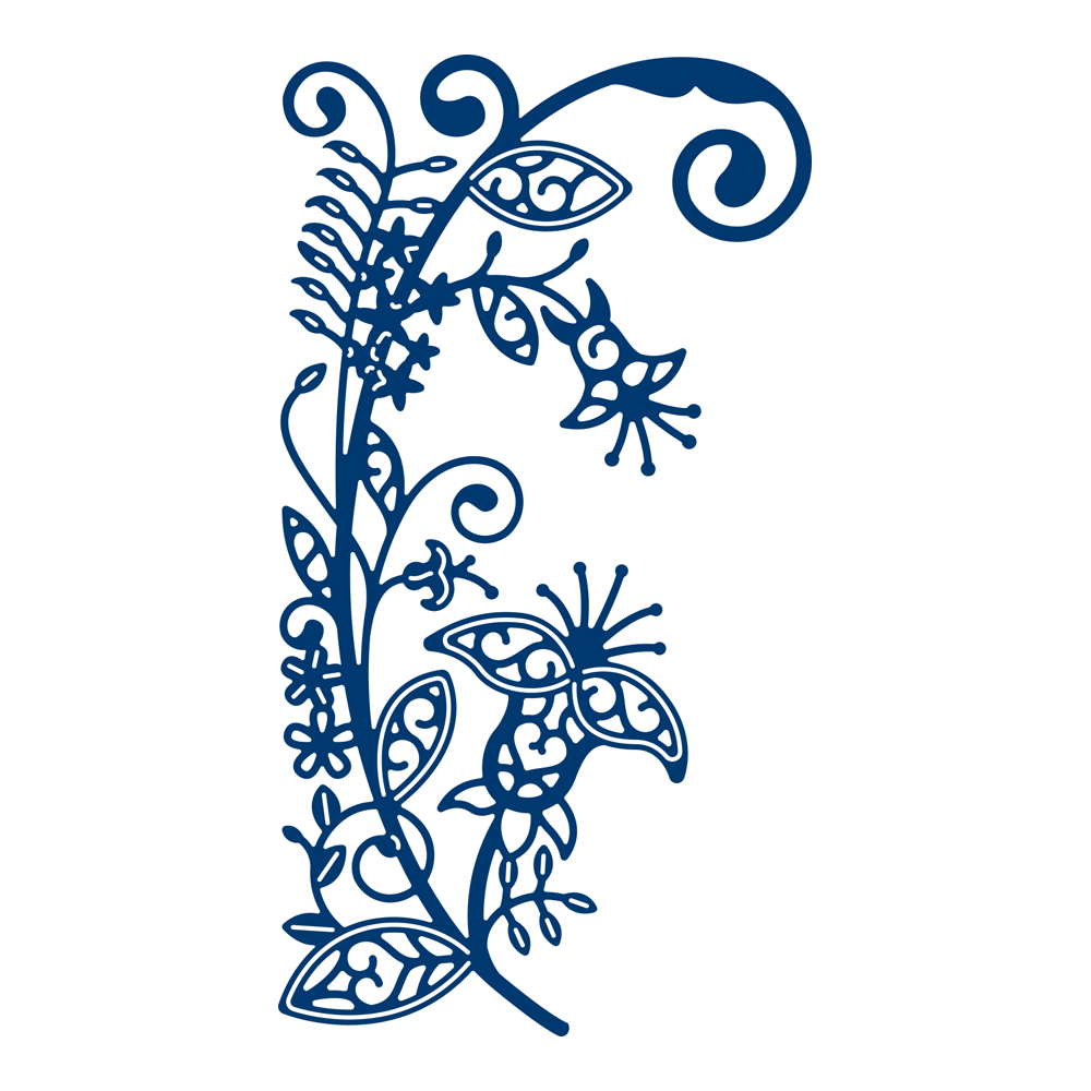 NEW Tattered Lace 'FLOWER FLOURISH' Die - D658 - FREE UK P&P