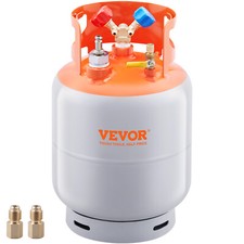 VEVOR Bouteille de Récupération de Réfrigérant Fluide Frigorigène 13,6 kg Acier