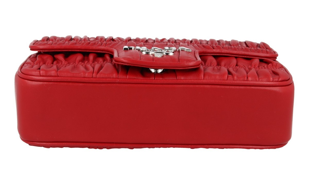 PRADA GAUFRE SHOULDER BAG HANDBAG 1BD140 RED LEATHER NEW | eBay PRADA GAUFRE SHOULDER BAG HANDBAG 1BD140 RED LEATHER NEW | eBay