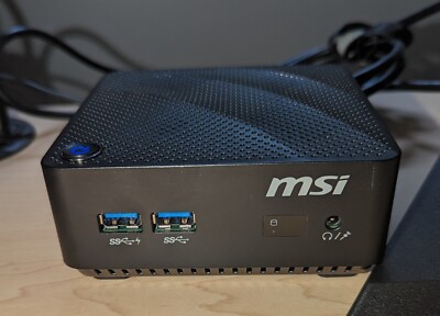 MSI Cubi N 8GL-081US Mini Desktop Intel N5000 1.1GHz 4GB RAM 128GB SSD 802.11AC