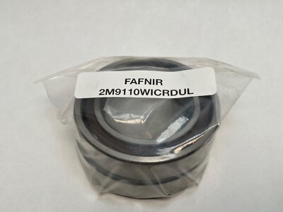 Fafnir 2M9110WI-DUL Bearing 50x80x16mm 2M-9110-WI-CR-DUL 7010-C USA 2 Pcs