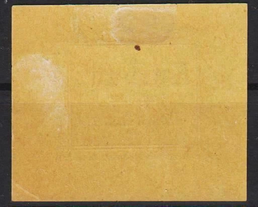 Rumania 1896 HOHE RINNE 2kr negro sobre amarillo Transilvania correo local CONSEJO B MLH/2 Foto 2 de 2